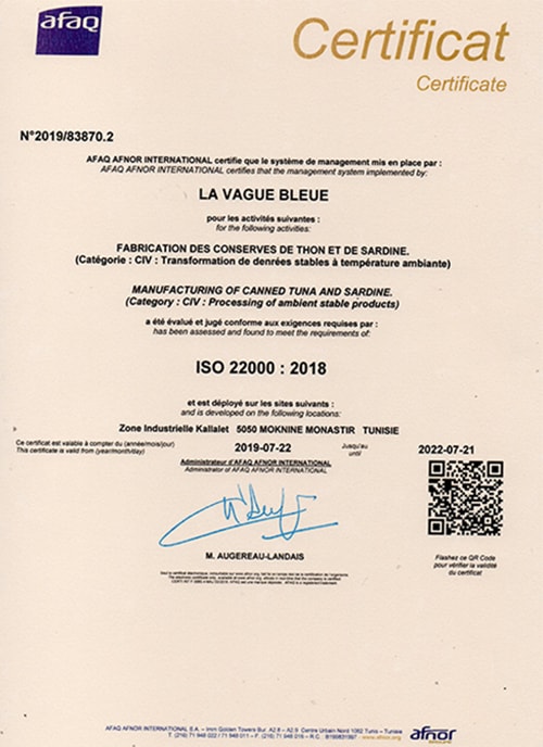 food safety certification