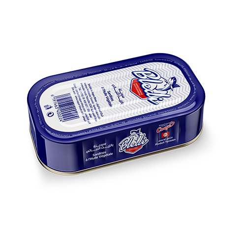 Sardine Bledi with vegetable oil 125 gram Sardine Bledi with vegetable oil 125 gram
